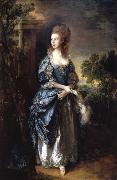 Thomas Gainsborough The hon.frances duncombe oil